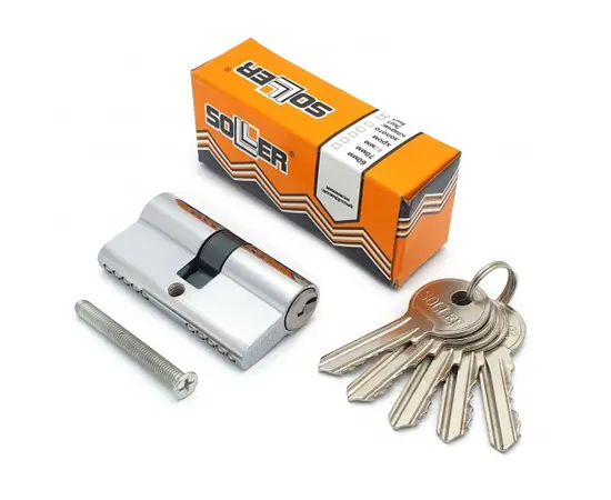 ცილინდრი Soller F5 60 მმ ქრომი