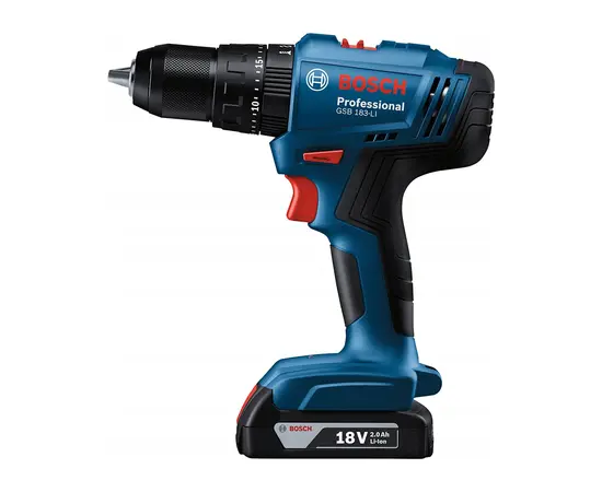 Шуруповерт акумулаторный ударный Bosch GSB 183-LI 18V