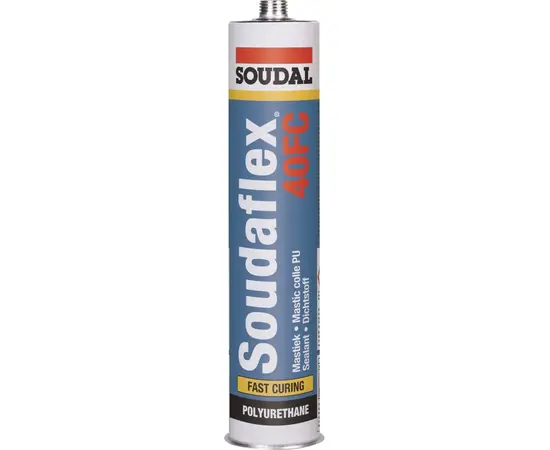 Клей-герметик полиуретановый Soudal Soudaflex 40 FC 290 мл белый