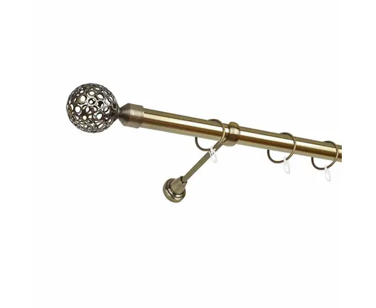 Metal curtain rod Delfa Lacio СК-24202/200/1Р 200 cm
