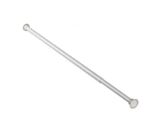 Cornice in the bathroom P.NOVA SHOWER CURTAIN ROD, WHITE