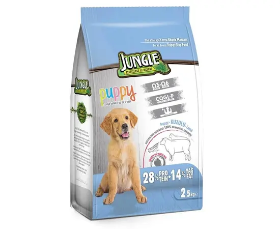 Dry food for all breeds of puppies Jungle lamb meat 2,5kg