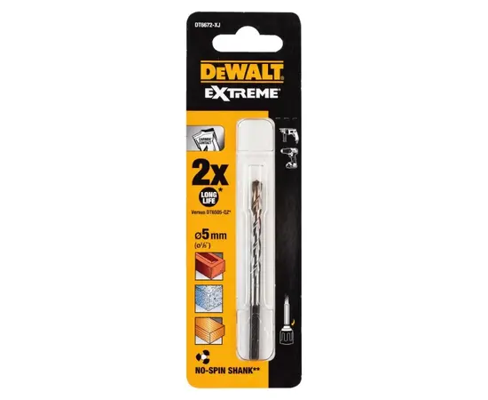 ბურღი ბეტონის DeWalt EXTREME DT6672-XJ 5x85 მმ