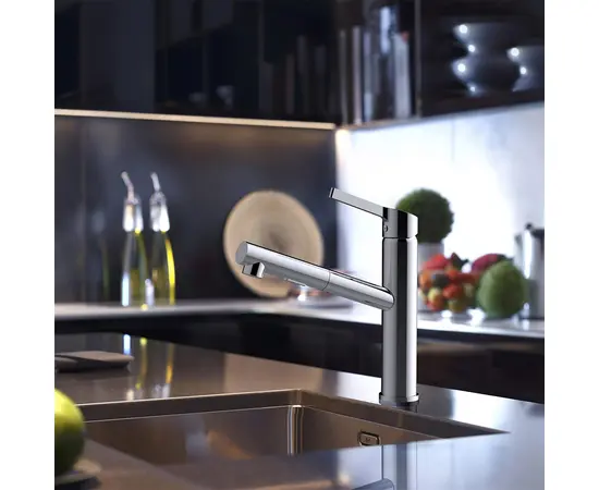 Kitchen faucet with pull-out spout Rubineta Bruno-21 PO