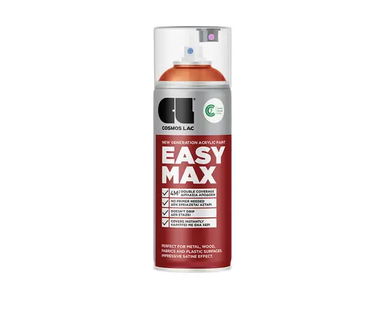 Lac-spray paint Cosmos Lac EASY MAX RAL 2010 orange 400 мл