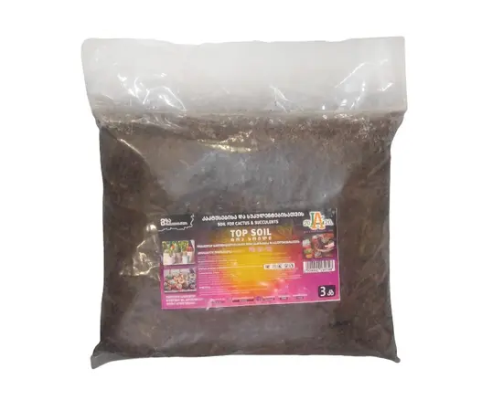 Soil for cacti and succulents Top Soil 3 kg