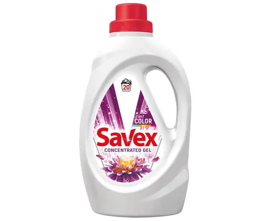 Washing gel Savex 1.1 l colour