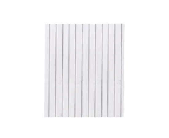 Wall panel MDF Super Profil 12117 2800x117x12 mm 0.3276 m²  white cement