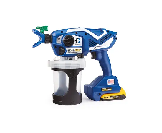 საღებავსაფრქვეველი აკუმულატორის Graco 17P258 UltraMax DCHH Sprayer 18 V