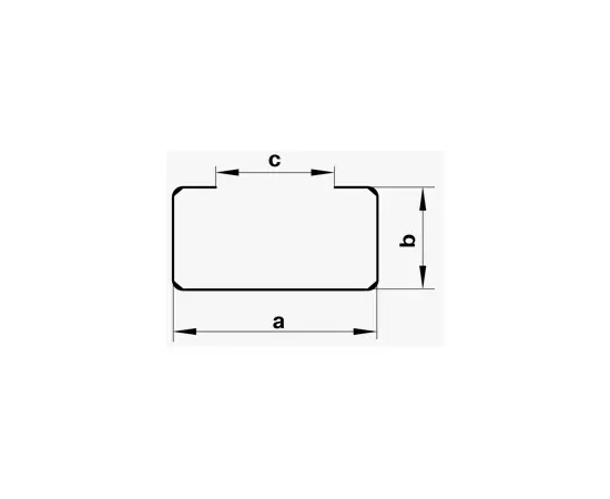 Air duct connector 56 Domovent 209x65x169 mm