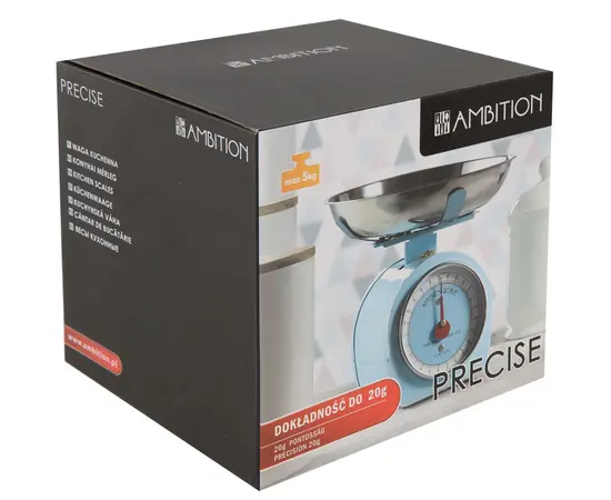 Кухонные весы Ambition 5кг синие