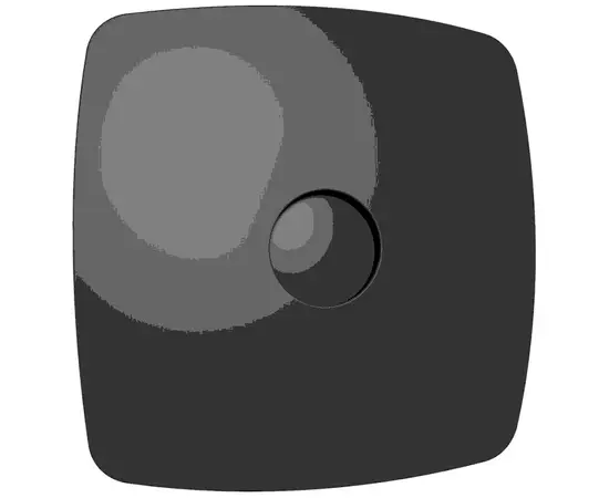 Вентилятор вытяжной ERA RIO 4C Matt Black D98