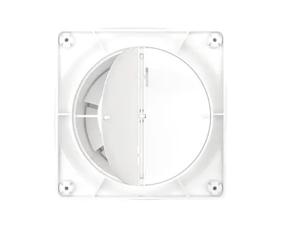 Exhaust fan with check valve Europlast RIO 4C White D98