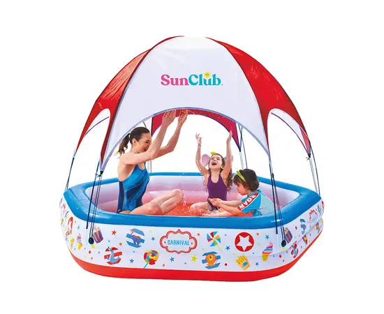 Бассейн надувной с тентом Avenli Sunclub 51124 223x208x163 см