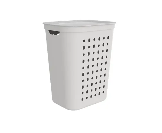 Linen basket Rotho Jona 55l gray