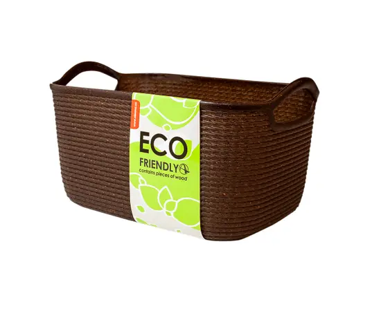 Basket Aleana Jute S brown