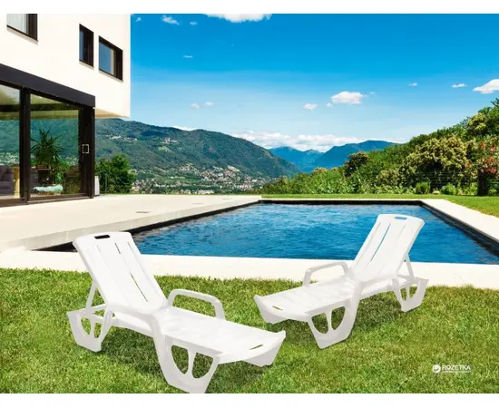Lounger Allibert Florida white