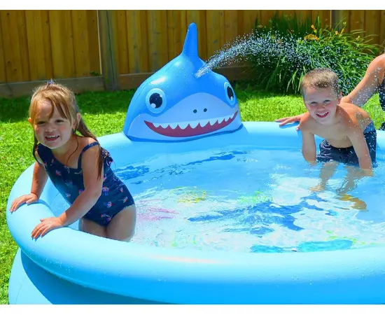 აუზი გასაბერი Avenli Sunclub Shark 3D 190x47 სმ 770 ლ