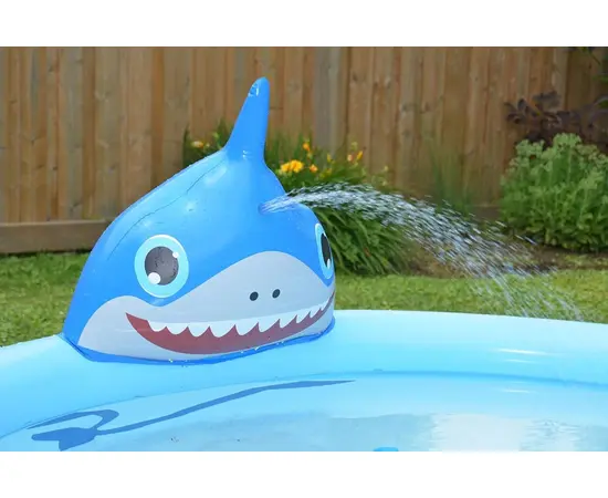 აუზი გასაბერი Avenli Sunclub Shark 3D 190x47 სმ 770 ლ