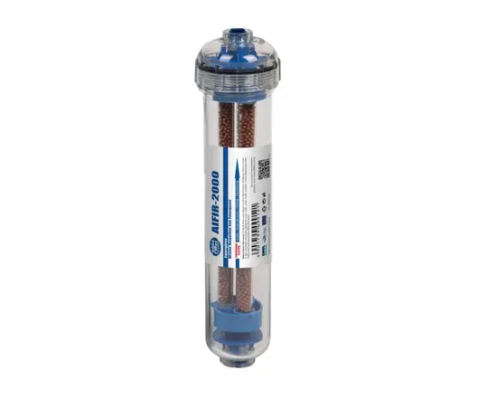Deep filtration negative ion cartridge AQUA FILTER 1/4 NPT-AIFIR2000