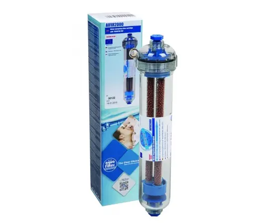 Deep filtration negative ion cartridge AQUA FILTER 1/4 NPT-AIFIR2000