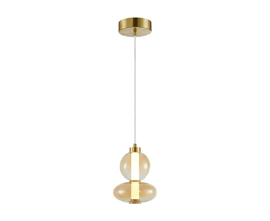 Подвес Milagro ML0345 DAPHNE LED 12W 3000K янтарь