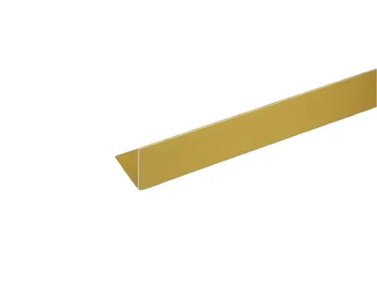 Aluminum corner Arcansas 1000X10X10 mm gold