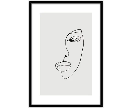 Картина в рамке Styler Linear I FP071 50X70 см