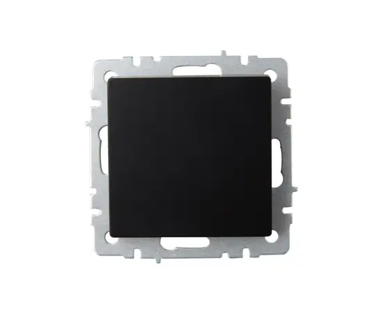 Выключатель IEK BRITE 1 кл 10A VC10-1-0-BrB черный