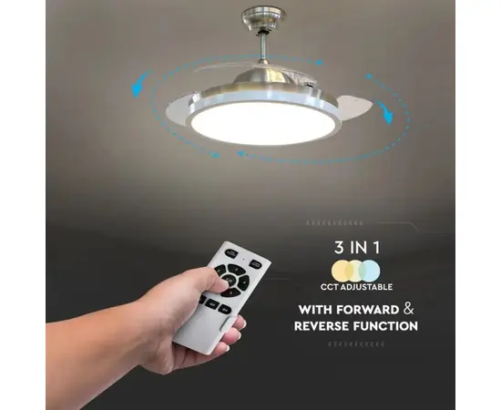 Люстра-вентилятор V-TAC LED 7929 35W