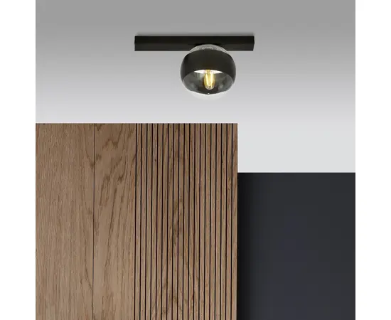 Светильник EMIBIG FIT 1 E14 1x MAX 40W черная полоса