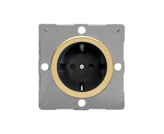 როზეტი Varilight EG5FBV Schuko დამიწებით