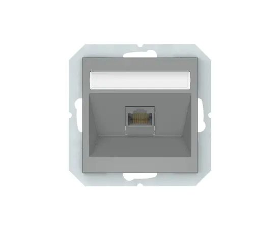კომპიუტერის როზეტი VILMA QR1000 RJ45 ნაცრისფერი