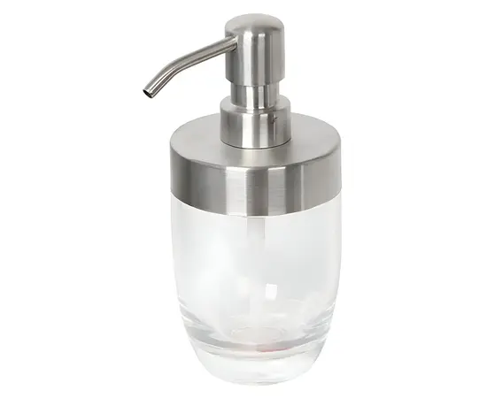 Диспенсер для жидкого мыла MSV 140601 Transparent Plastic Inox