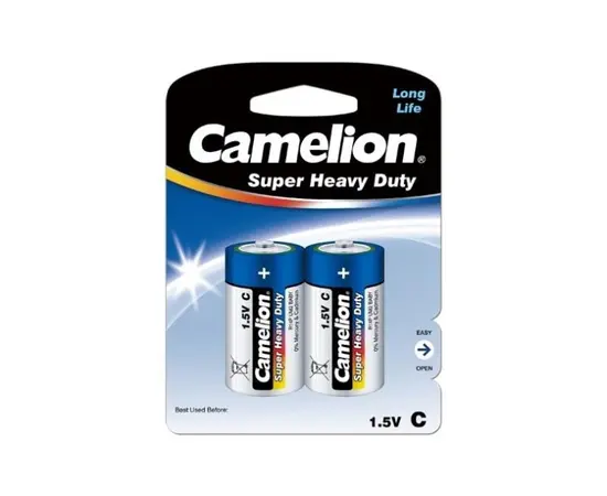 Батарейка Camelion Super Heavy Duty C солевая 2 шт