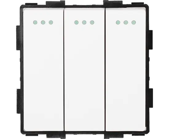 Switch without frame Socket Style 3 white