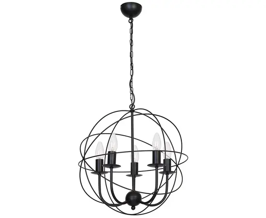 Люстра luminex 5135 GLOBE 5 E14 черный