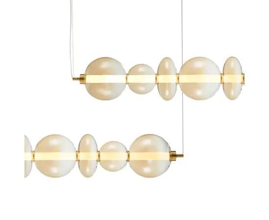 Подвес Milagro ML0349 DAPHNE LED 40W 3000K янтарь