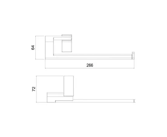 Вешалка для полотенец Tema Premium Paper Towel Holder 71006