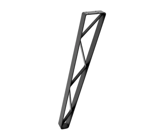 Table leg REI 2-904.710.18P black 710 mm