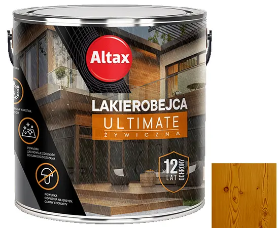 Facade varnish Altax Ultimate chestnut 2.5 l
