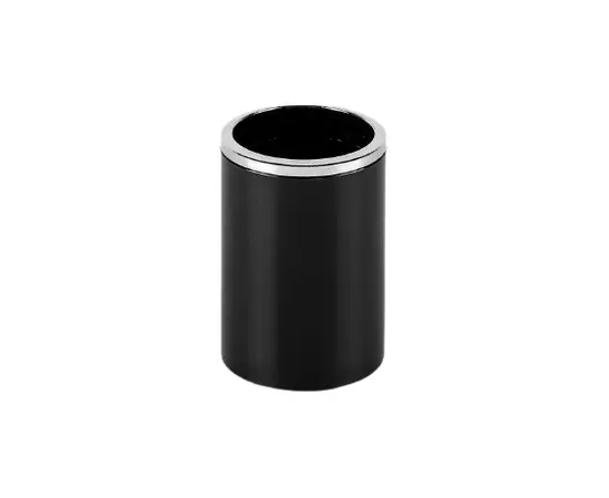 Toothbrush cup Primanova Lenox Black