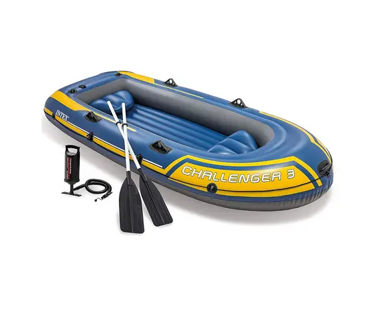 Inflatable boat three-seater Intex Challenger 68370 295x137x43 cm