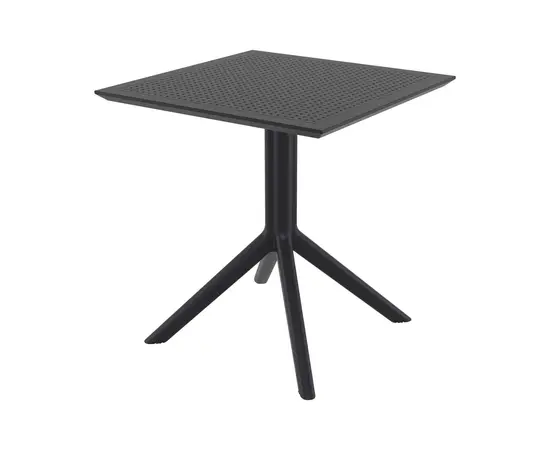 Table black Sky Pearl 74x70 cm