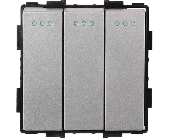 Switch without frame Socket Style 3 grey