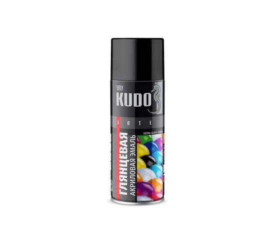 Aerosol enamel Kudo Kudo RAL9003 white glossy 520ml