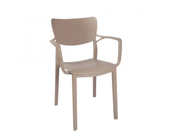 Стул DAMLA ARMCHAIR cappucino CT029