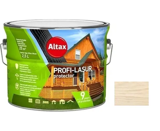 Профи лазурь Altax белый 2.5 л