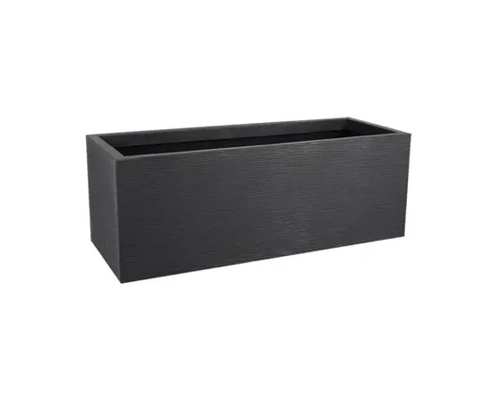 ქოთანი პლასტმასის EDA Plastiques JARDINIERE GRAPHIT'UP 79,5 X 29,5 X 29,5სმ 57ლ