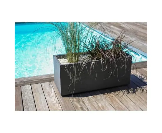 ქოთანი პლასტმასის EDA Plastiques JARDINIERE GRAPHIT'UP 79,5 X 29,5 X 29,5სმ 57ლ